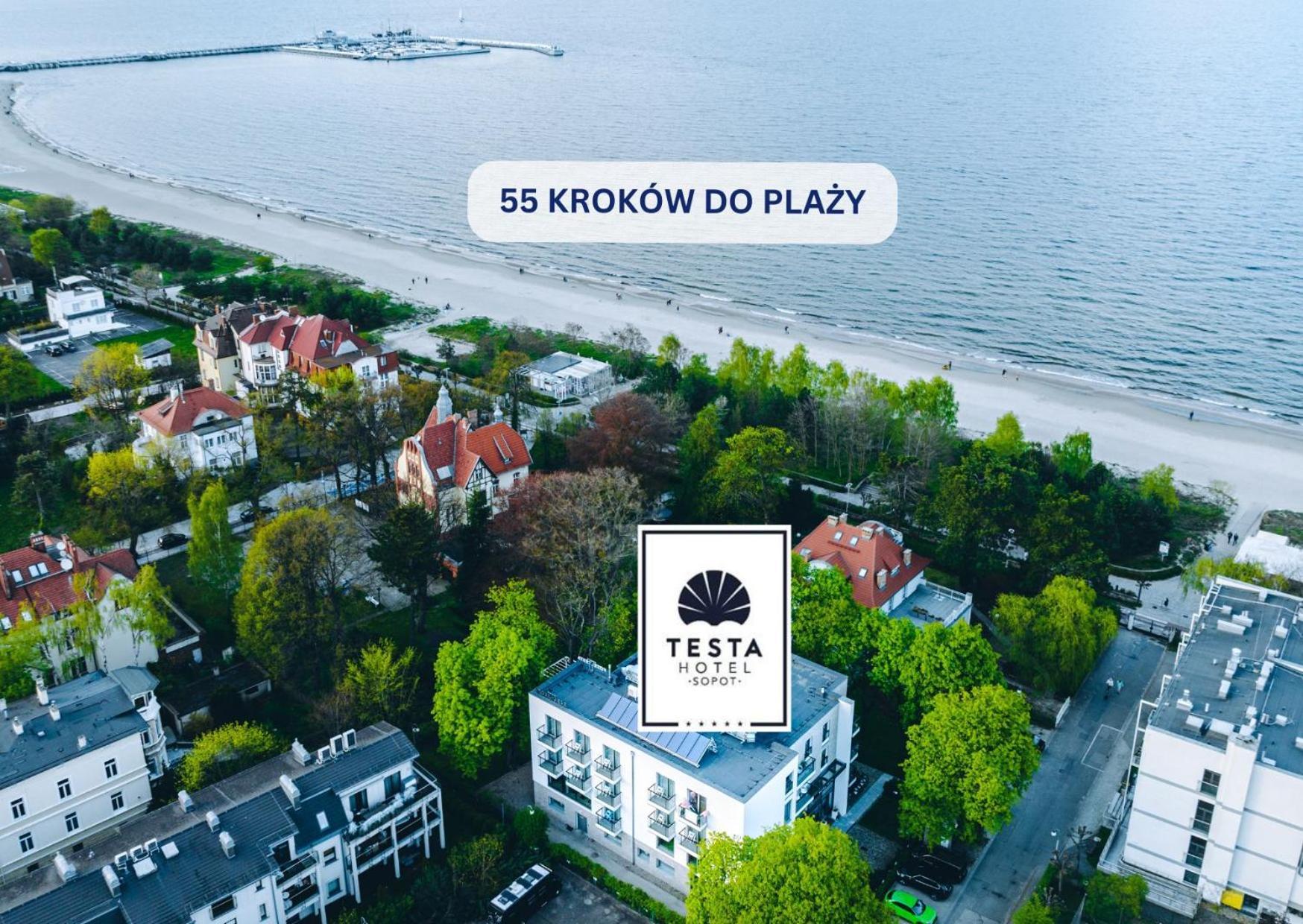 Hotel Testa Sopot Exteriör bild
